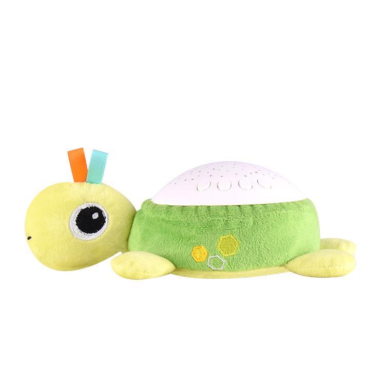 Baby Soothing Plush Toy Star Projection Light Music Sleep Aid For Infants Toddlers