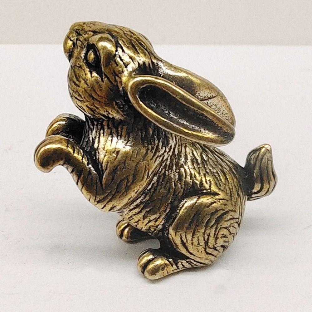 Rabbit Zodiac Rabbit Figurines Mini Rabbit Ornament Zodiac   Home Decoration