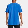 Under Armour Casual Crew Neck Sports Breathable Loose Straight Short Sleeve T-Shirt Men Tops Bright-Blue 1326849-787