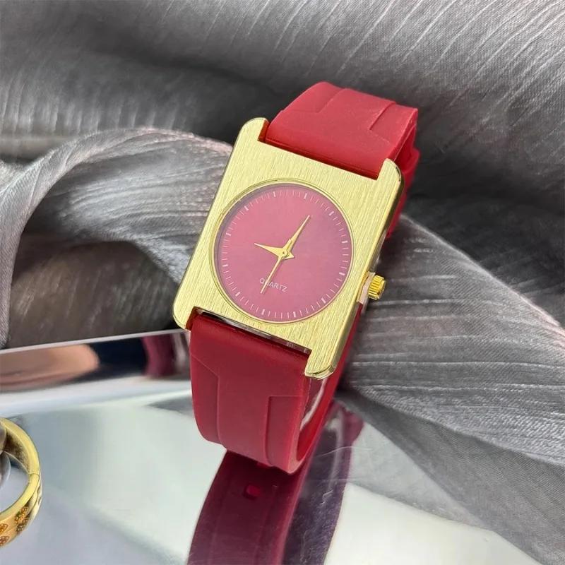 Women Watch Silicone Strap Fashion Quartz Watches Ladies Wristwatch Clock Festival Gift Valentine's Day Relojes De Mujer