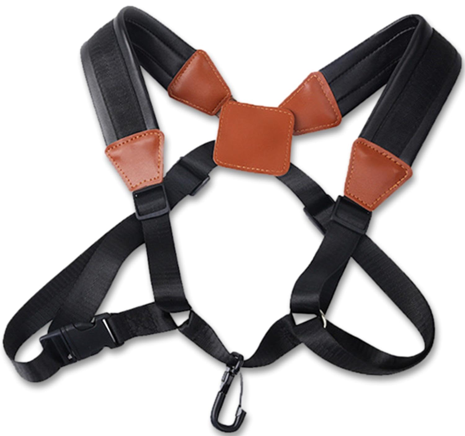 

Harness-Style Saxophone Strap Cushion for Adults and Children, Soprano, Alto, and Tenor (Youth)