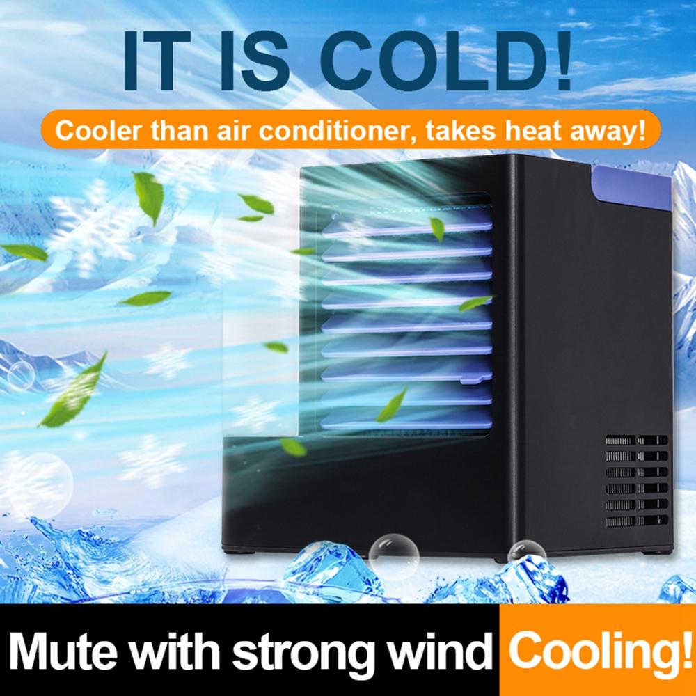 

F10 (TJ-101) Desktop Mini Air Conditioner Cooler Portable Evaporative Cooling Fan with Night Light Type A