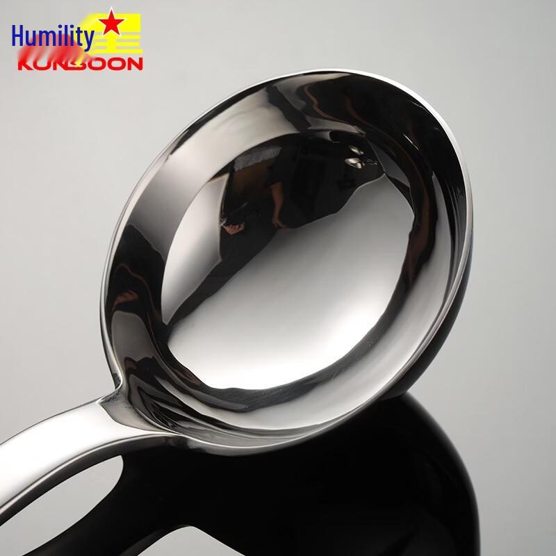 Qianxing 304 Stainless Steel Heavy-Duty Round Spoon Set