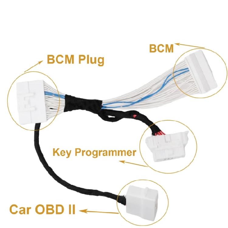 Automotive Modification Accessories BCM Cable 4A Key Cable Universal Key Cable for IM508 IM608 Easy Installation