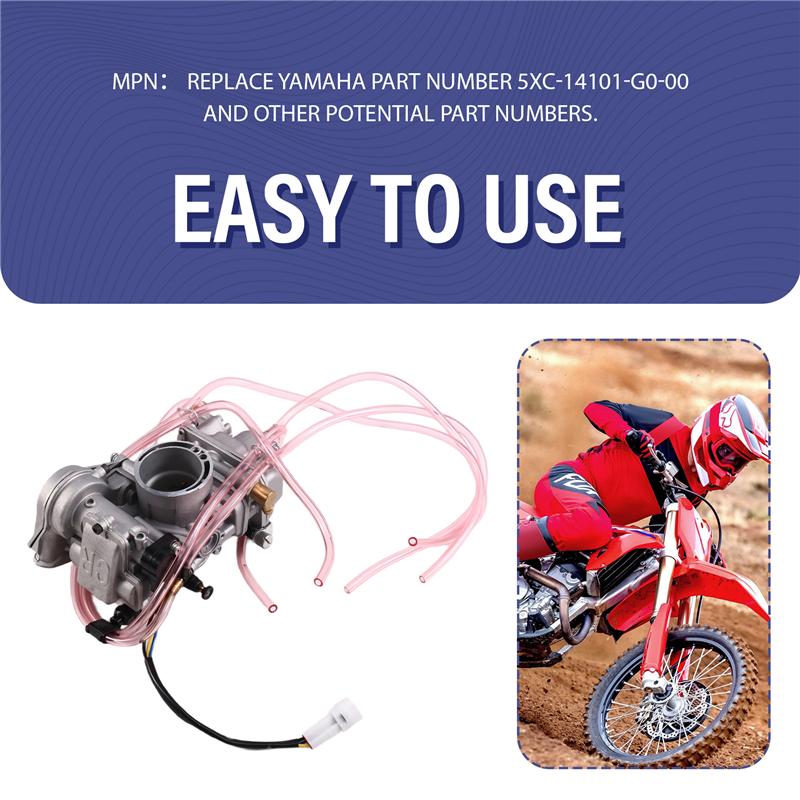 New Carburetor For Yamaha WR250 WR250F YZ250F 2001-2013 HONDA CRF250R CRF250X 2004-2013 Keihin FCR38 FCR 38Mm Carb-M53K
