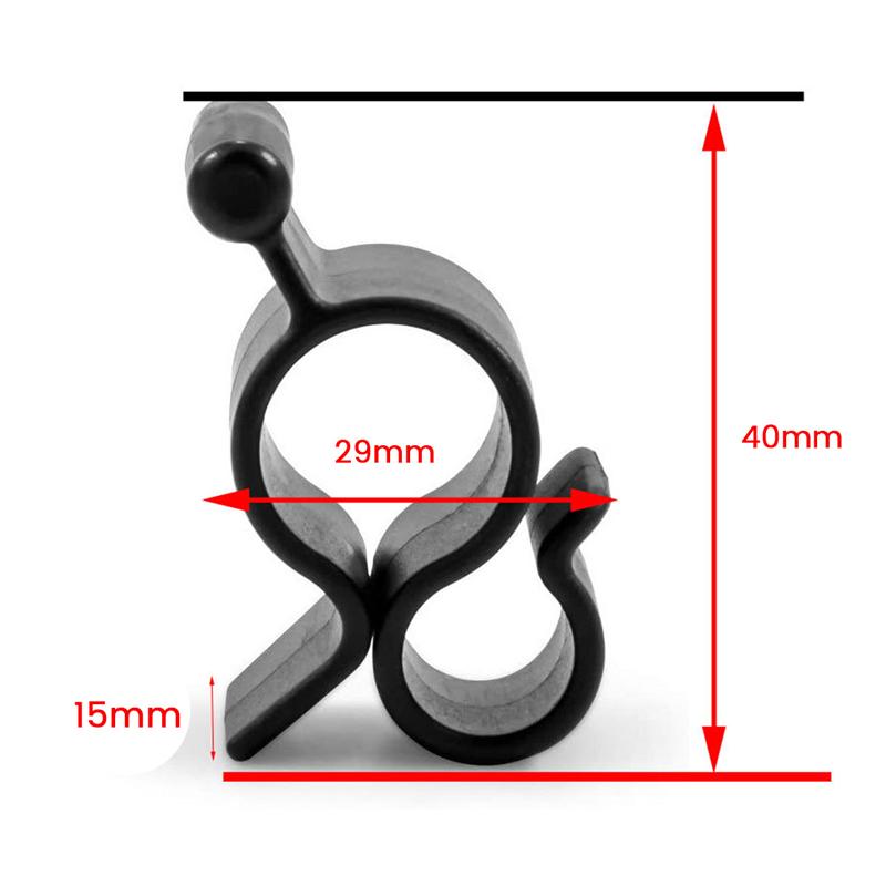 Classy-20Pcs Camping RV Awning Hook Clips Light Rope Clamp RV Traveling Tent Clip Light Hanger Awning Lights Decor