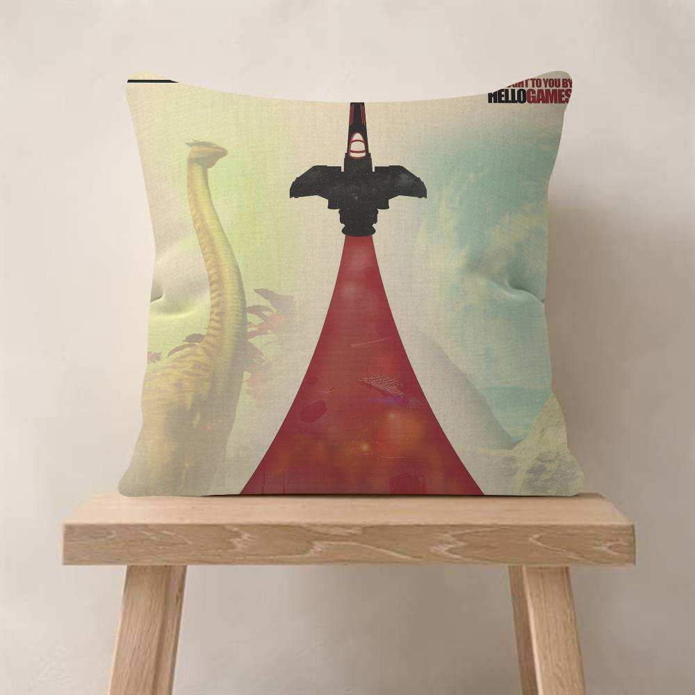 No Man S Sky Space Game Pillow Cover For Bedroom Room And Living Room Sofa Decorative Cushion Cover