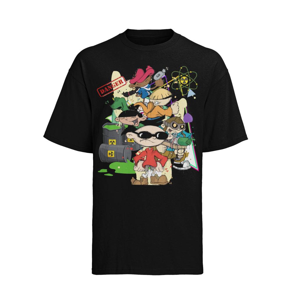 Retro KND Cartoon Next Door 90er 80er Bio-Baumwolle T-Shirt Herren Damen Tees Top Herren