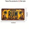 D Plane  Only Decorative Items Available pc Vintage Jamaican Rum Metal Sign And Ornament Rustic Wall Decor Suitable