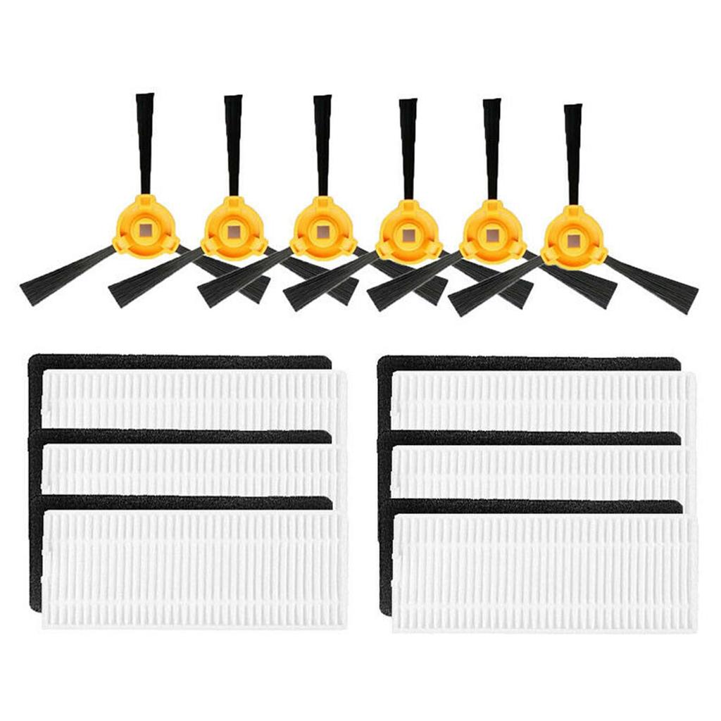 Filter and Brush Replacement Kit for Deebot N79S N79 DN622 500 Robot Vacuum Cleaner Compatible with N79w N79se Models