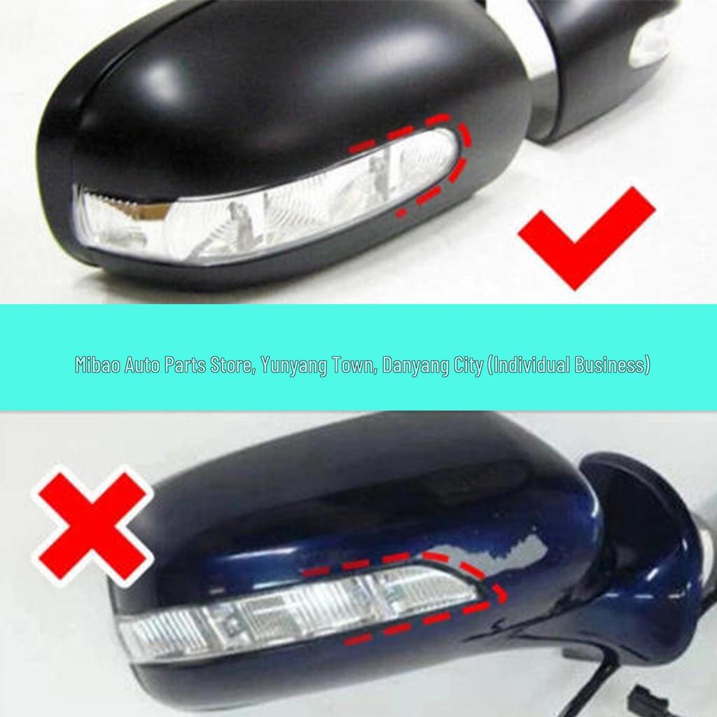 Rearview Mirror Light for 2002-2008 Mercedes-Benz E-Class W211, W463 (Part 2038201321, 2038201421)