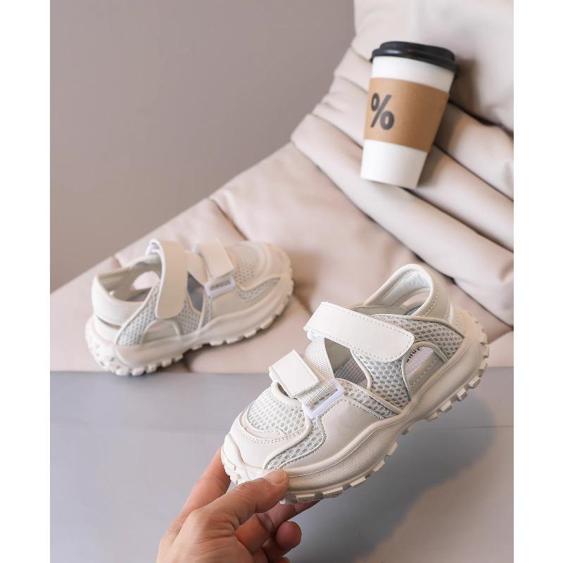 Unisex Kids Breathable Sports Sandals, Casual Half Shoes For Boys Girls Toddlers