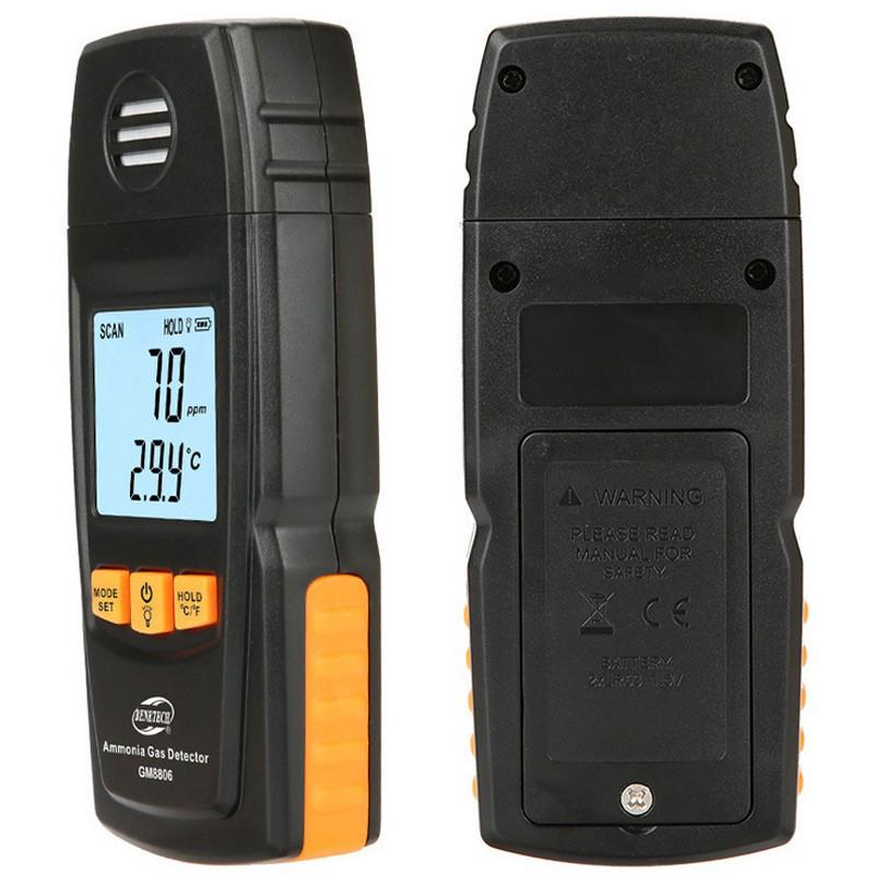 Benetech GM8806 Ammonia Gas Detector: Portable Digital Monitor and Alarm