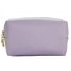 Cosmetic Bag Women Popular Product Pu Hand-Held Portable Square Waterproof Zipper Cute Travel Makeup Skincare Bag