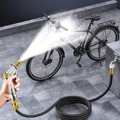 Ugello Regolabile per Tubo ad Alta Pressione, Ugello per Tubo di Lavaggio Auto, Ugello per Tubo da Giardino per Lavaggio Auto, Pulizia Cortile, Irrigazione Giardino