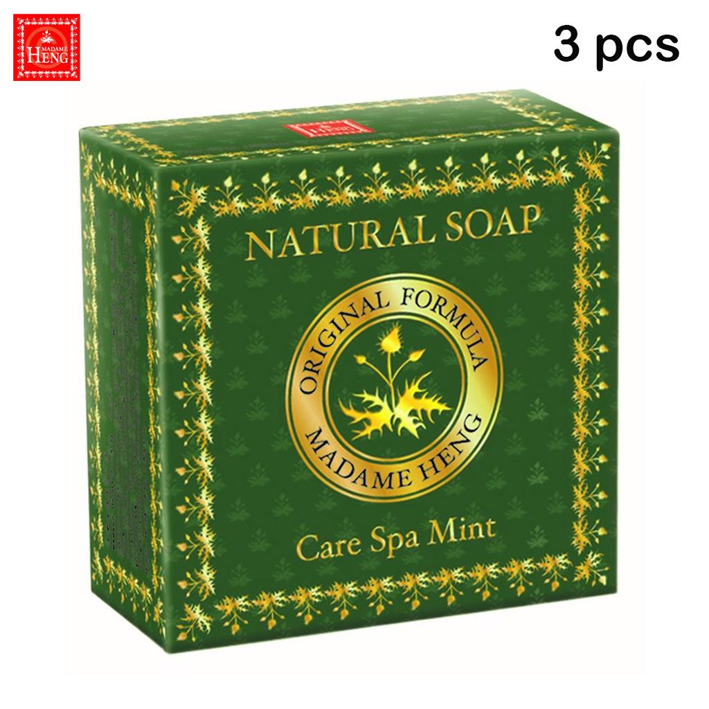 Madame Heng Natural Balance Soap Care Spa Minze / Rose / Holz, Originalformel, 150 g x 1 Stück / 3 Stück / 6 Stück - Thai Skin Care