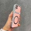 Upgraded Big Lens Protection Case for OPPO A54 4G Luxury Leather Casing with Magnetic Ring