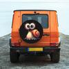 1pc Giant Big Eyed Cute Snail Print Printed Car Tire Cover, Universal Stylish Spare Wheel Protector, Perfect Fit Easy Installati