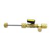 R410A R22 Valve Core Remover Installer Tool SAE 1/4 & 5/16 Port Double Head Valve Core Remover for HVAC R410A R22 Refrigeration