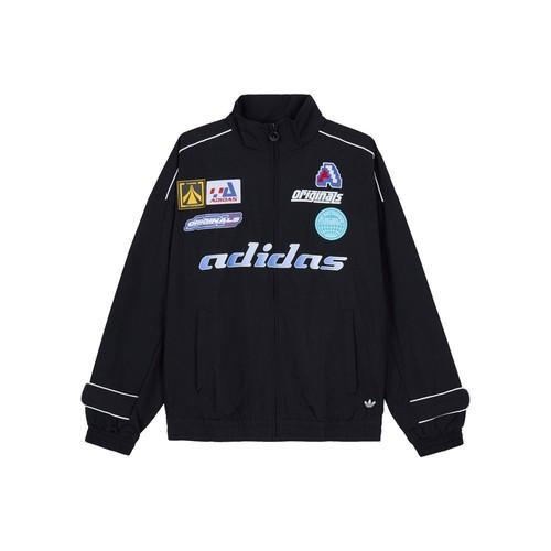 adidas Casual Sports Stand Collar Jacket Autumn Men s Black XS чёрный