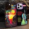 Coque de téléphone Rock Band Radiohead Pour IPhone 17 16 15 14 13 12 11 Pro MAX Arrière Mat Anti-Choc Anti-Chute Housse Mate