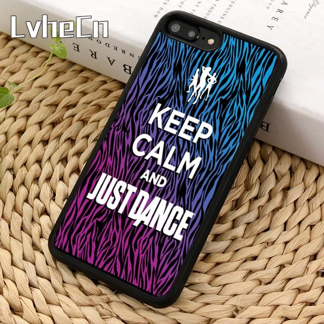 

Keep Calm And Just Dance Phone Case For iPhone 17 Air 14 15 16 16e 13 12 Max Cover For Apple 11 Pro Max Plus iPhone 13