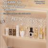 1Pcs Suction Cup Storage Box Bathroom Non Perforated Wall Mounted Organizing And Storage Box Transparent