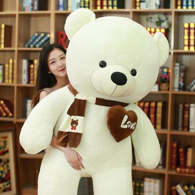 Colors Teddy Bear With Scarf Stuffed Animals Bear Plush Toys Lovely Doll Kids Lovers Birthday Baby Gift