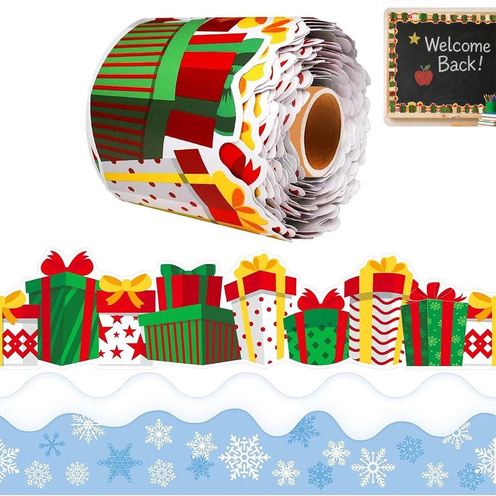 Cuttable Bulletin Board Border 10m/Roll Border Trim Gifts Classroom Border Trim Chalkboard Decor