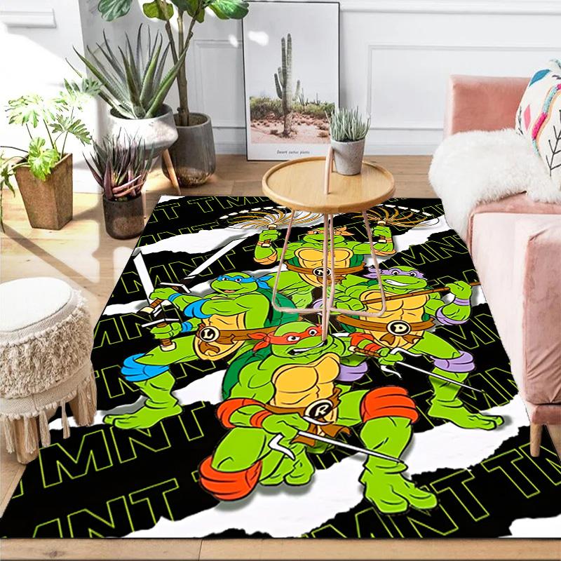 Ninja Turtles Adventure Area Rug Suitable for Indoor And Outdoor,Carpets for Kitchens, Homes, Offices, Living Rooms,Home Decor,Christmas Gift