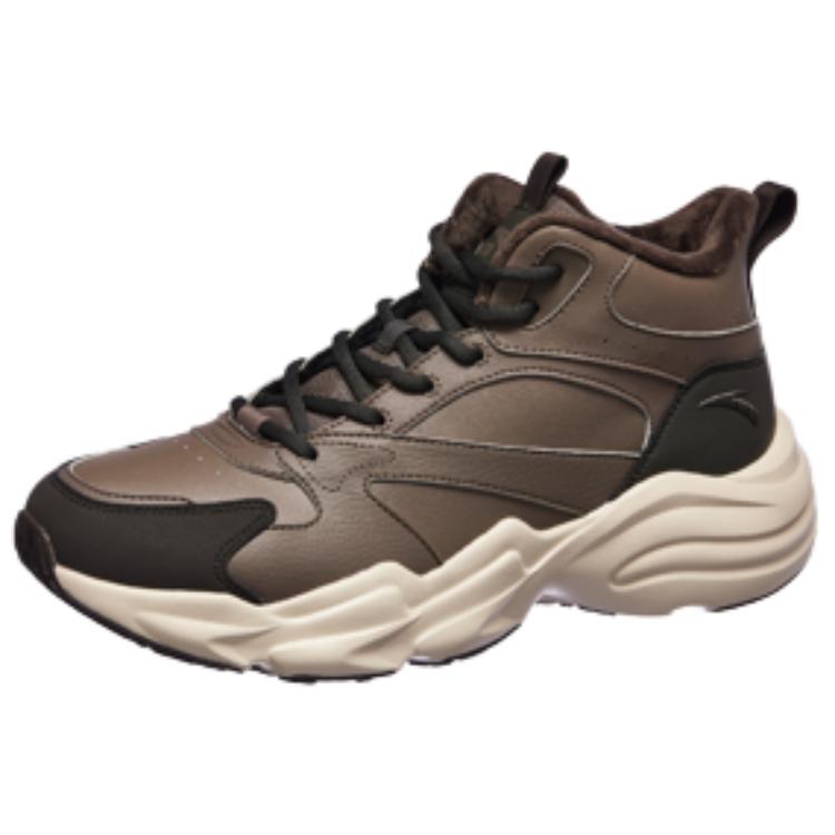 Anta Wave Men Retro Cushioned Casual Sneakers White Black Grey 112548954-3 40