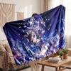 Warm Flannel BlanketHonkai Star Rail Soft Cozy Throw Blanket for Bedroom Couch