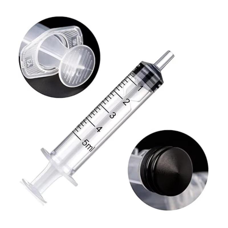 Plastic Reusable Syringe For Measuring Nutrient Hydroponics Industrial Glue Dispensing Pet Feeding