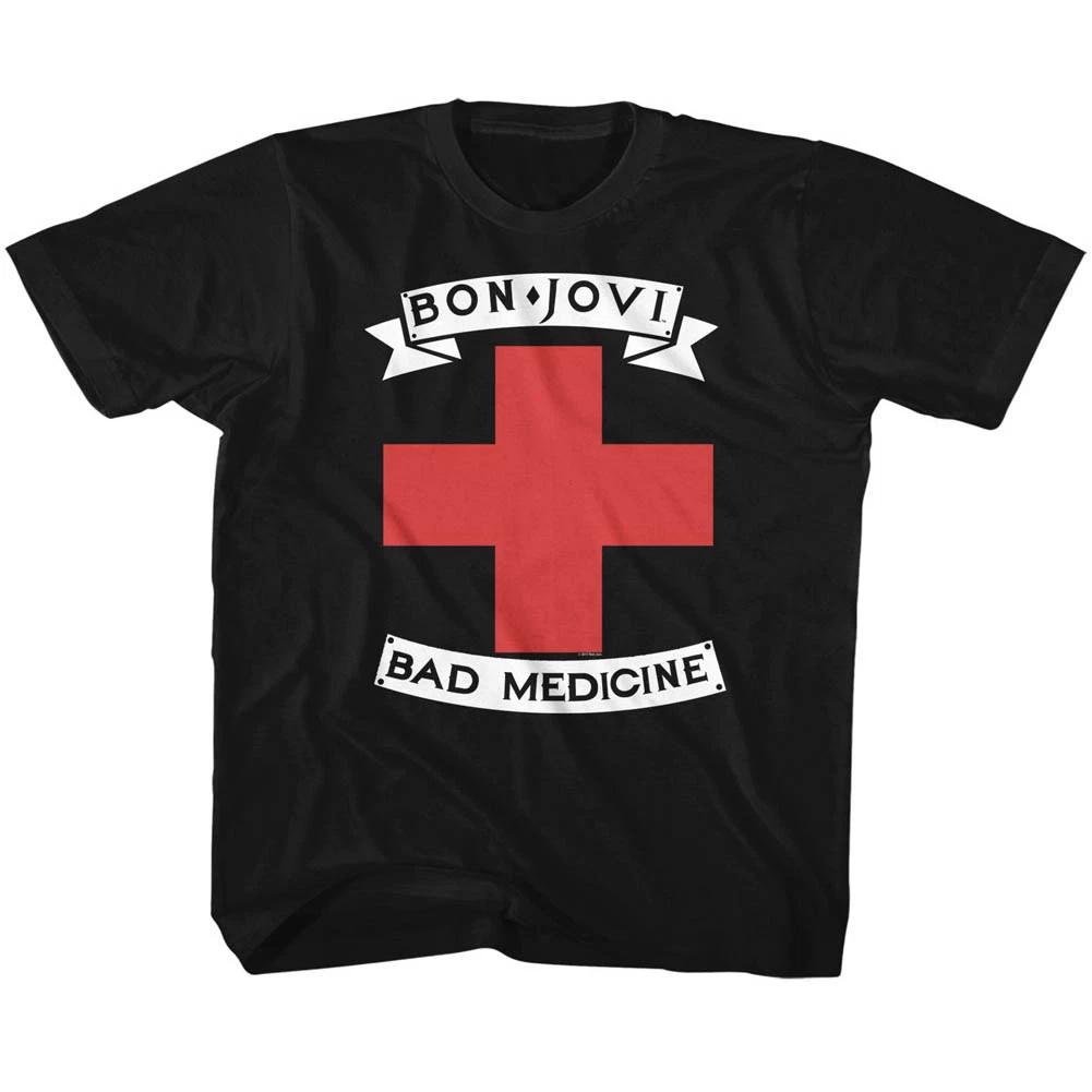Bon Jovi Bad Medicine BL Youth T Shirt 2T-YXL Rock Music 2XL