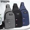 Men's Chest Bag Outdoor Mountaineering and Cycling Single Shoulder Oxford Cloth Chest Bag Outdoor Sports Bag