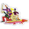 The Beatles Yellow Submarine Band On Croc Fridge Magnet
