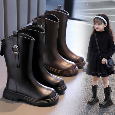 Winter High Top Boots with Added Fleece for Children