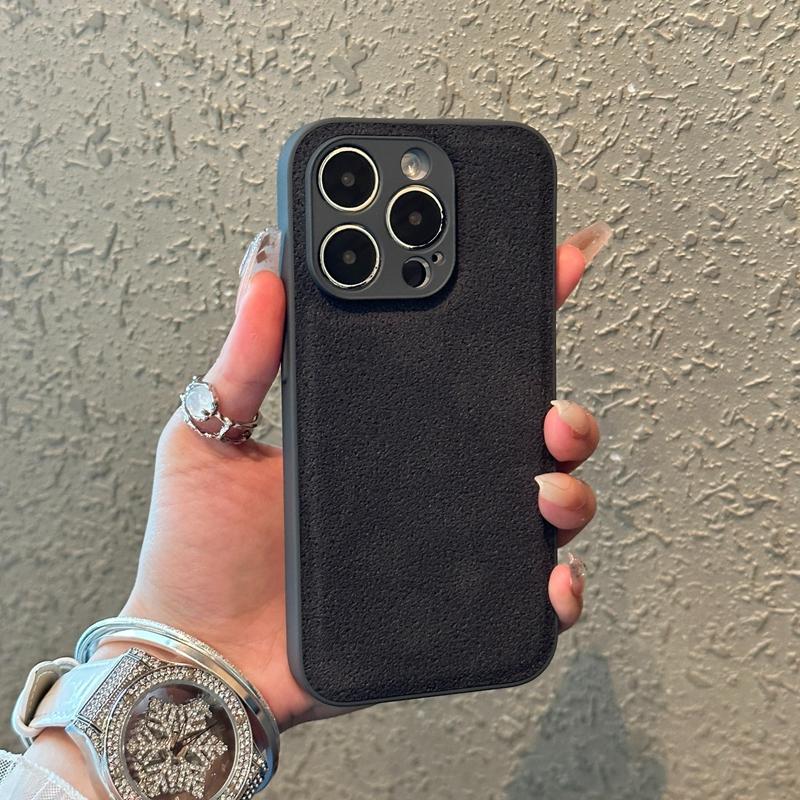 Luxury Leather Moon Pit Pattern Phone Case For For Iphone 11 12 13 14 15 16 Pro Max Plus Shockproof Bumper Back Cases Cover