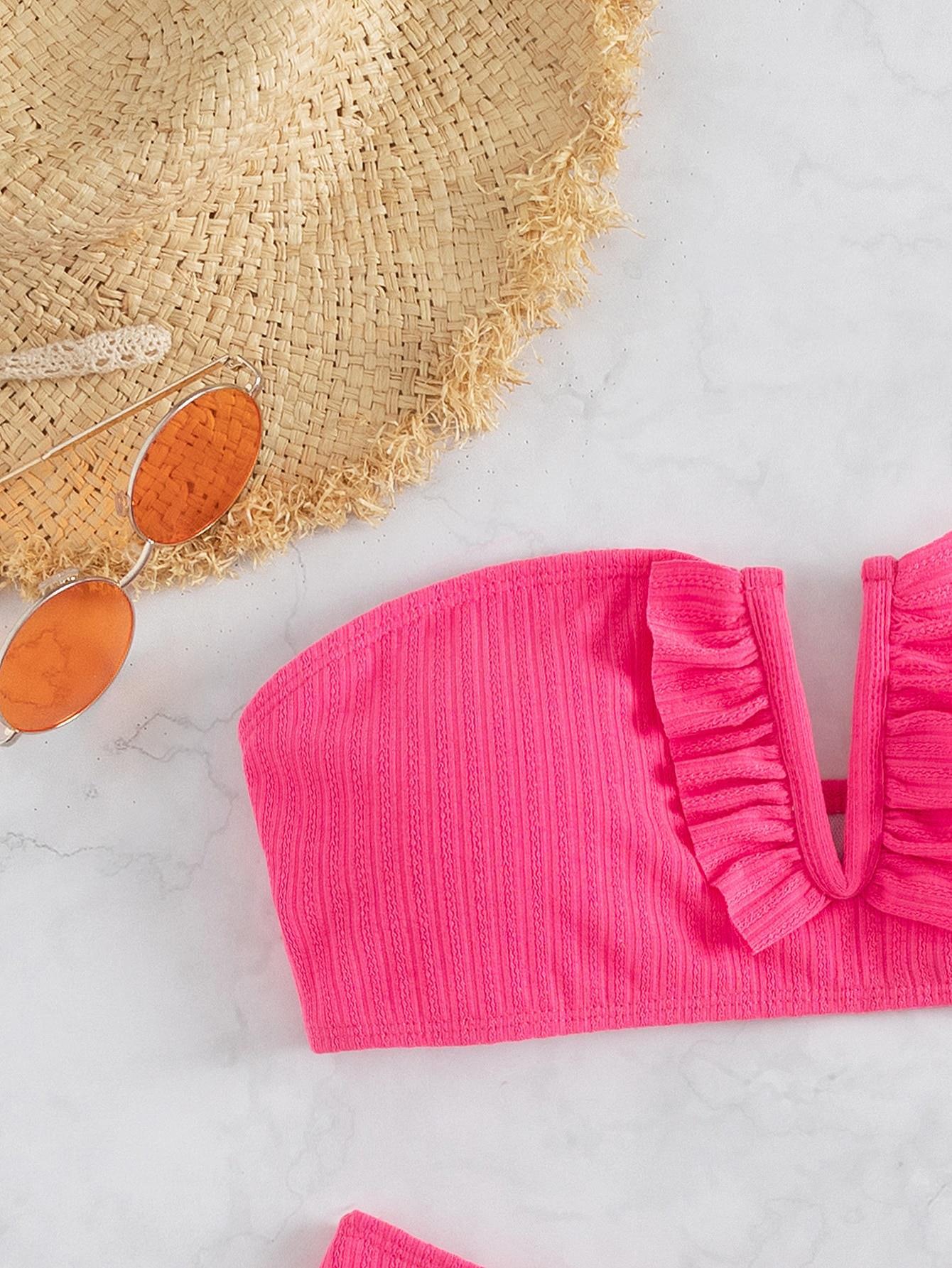 Женский купальник-бандо — фото 5