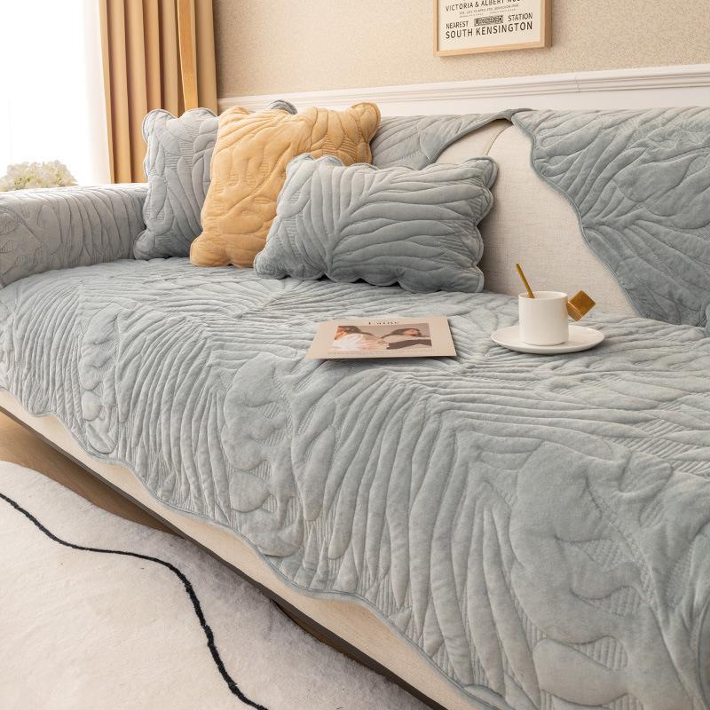 1 Stück Kurzplüsch Sofabezug, Sofahandtuch Dick Rutschfest Sofahusse, Vier Jahreszeiten Allgemein, Möbelschutz Für Schlafzimmer Büro Wohnzimmer