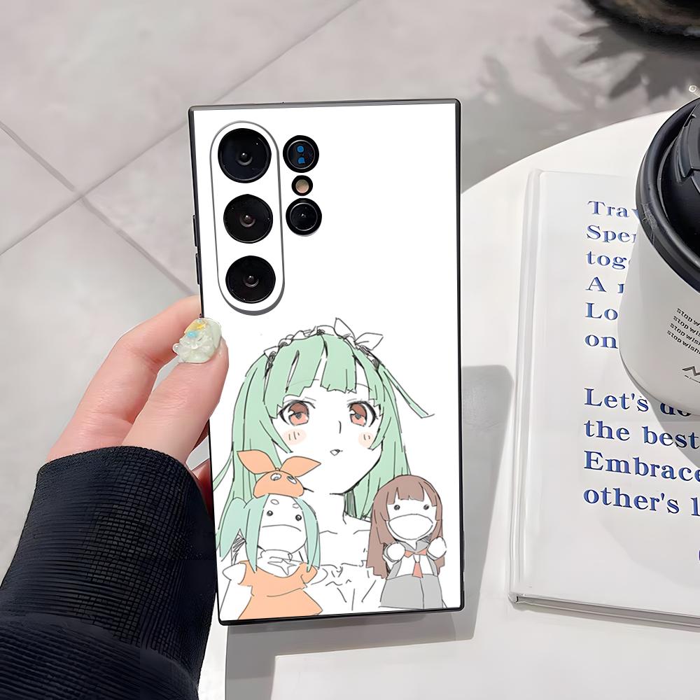 FCNB M Monogatari Yotsugi Ononoki Phone Case For Samsung S26 Ultra S25 Edge Ultra S23 S22 S21 S20 Ultra Plus S24 Fe Cover