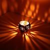 1PC Hollow Pattern Coconut Shell Candle Bowl Coconut Shell Candle Holder Creative Holiday Decoration Table Decoration