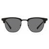 Salvatore Ferragamo Ferragamo Men S Square Brow Line SunglaSSeS Sf307S 001 Black 53mm 001