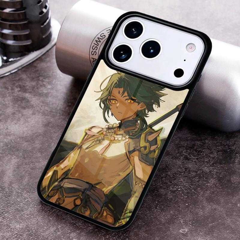 genshin impact Xiao Phone Case for iPhone 17 16 15 Pro Max Air 14 13 12 11 Plus Shockproof Cover