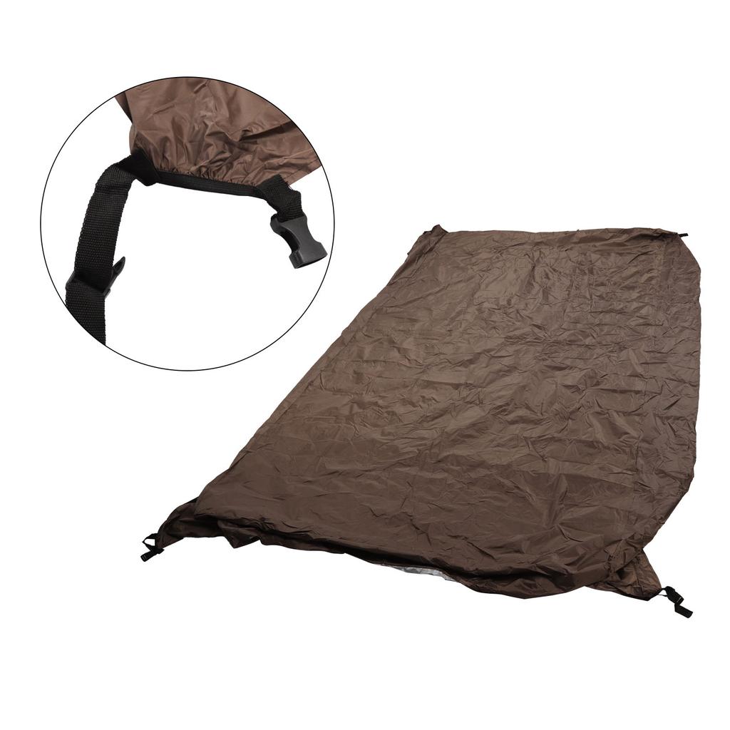 Table Cover Outdoor Waterproof Dustproof Silver Coating Table Tennis Cover for Courtyard Terrace