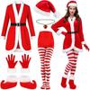Women's Santa costume r lau dress adult, Christmas party dress, stage performance dress