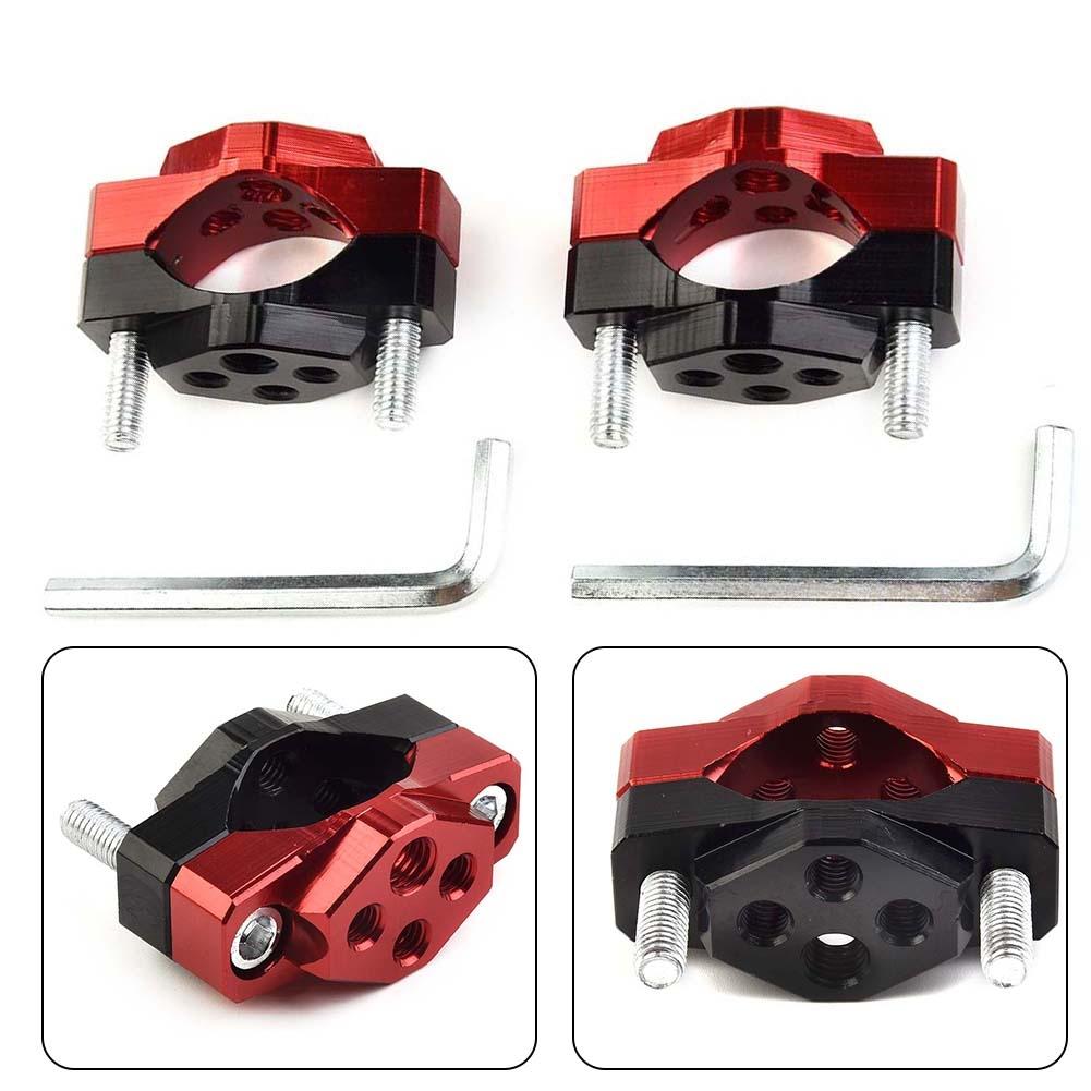 Practical 32mm Red Aluminum Alloy Handlebar Holder Accessories