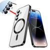 Luxury Plating Magnetic Case For Samsung Galaxy S25 Ultra S21 S23 FE S24 S22 Plus Edge Phone Magsafe Lens Glass Protect Cover