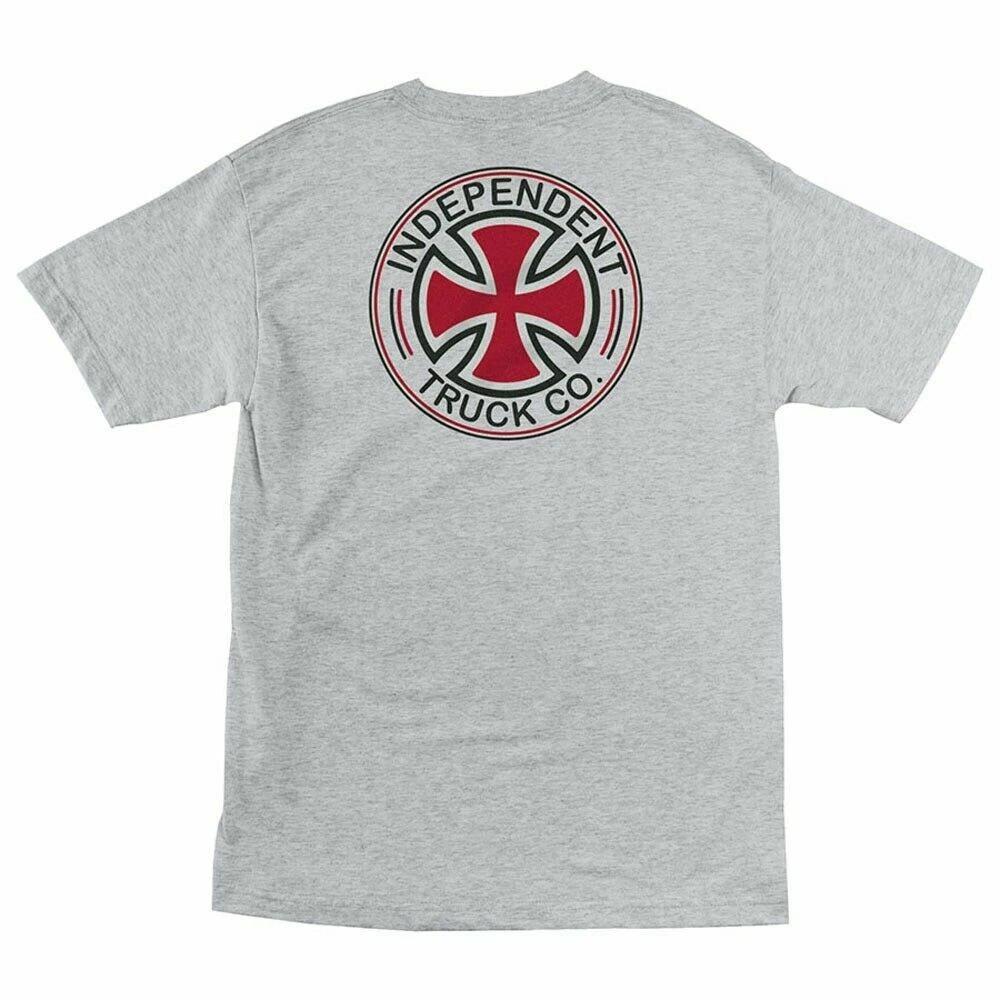 Independent Trucks DIRECTIONAL Skateboard T Shirt ATHLETIC HEATHER L