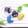 Caterpillar Grasshopper Bee Spider Mixed Insect Mini Resin Figures 3D Charms for Doll House,Slime, Phone Case Decoration